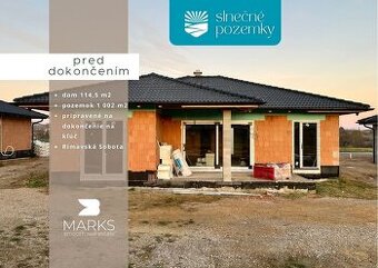 MARKS™ | Novostavba 4-izbového bungalovu Rimavská Sobota