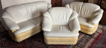 Kožená sedací souprava 3+2+1,5840