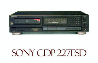 SONY CDP-227 ESD HIGH-END CD PLAYER