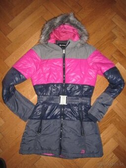 dámska/dievčenská predĺžená zimná bunda v. S