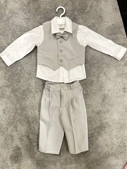 Kostým - nohavice s košeľou a vestou