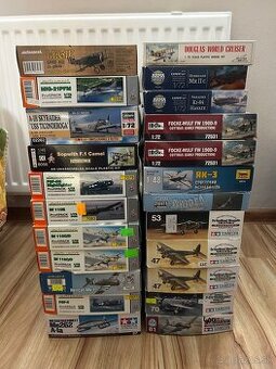 Predám rôzne modely lietadiel