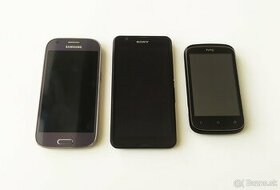 Nefunkcne mobily (2) Samsung, Sony, HTC