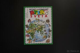 krásny ilustrovaný detský atlas sveta