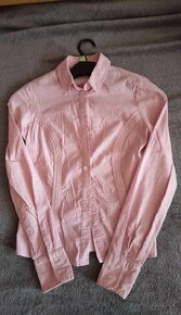 Ružová košeľa ORSAY z pevného materiálu