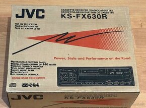 JVC KS-FX 630R - kazetové autorádio - NOVÉ