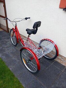 Dámsky bicykel trojkolka