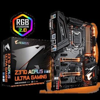 GIGABYTE Z370- Ultra Gaming + komponenty