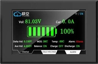 Predám dotykový 4.3" displej pre BMS JK