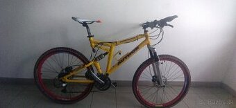 Predám zachovalý horsky bicykel Author sovereing 26" kolesa