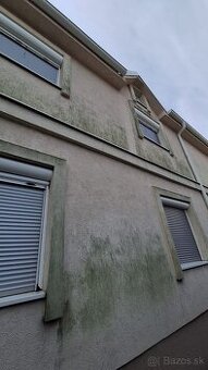 Čistenie fasád, dlažby, strechy, plotov