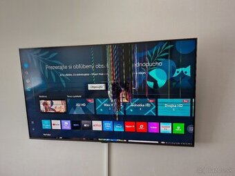 Predám Samsung QE50Q80B s rozbitou obrazovkou