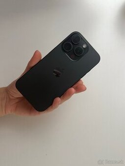 iPhone 15 Pro - 256GB, – black titanium, ako nový