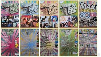 CD roky 90, 80, + SK & CZ (karton)