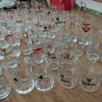 Pivove poháre a krígle /zbierka