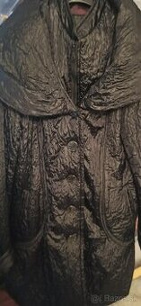 Čierna dámska bunda