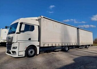 MAN TGX 18.470 LL jumbo souprava nafta automat 346 kw