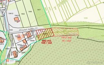 Stavebný pozemok v meste Krompachy - 1