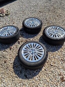 5x120 R17 originál BMW + 205/55 R17 Michelin letné