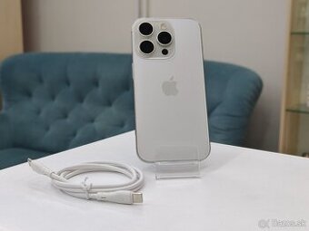 Apple iPhone 15 Pro 128GB White Titanium | ZÁRUKA
