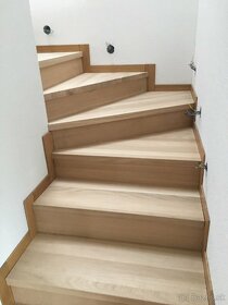 Výroba drevených schodov - 1