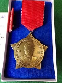 Medaila Ján Nálepka-Repkin