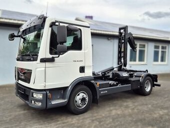 Man TGL 12.220 BL Sklápač s odklopným valníkom + Ťažné