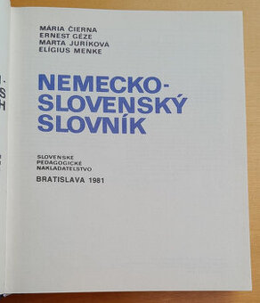 Nemecko-slovenský slovník