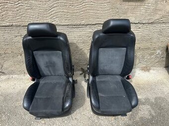 Kožené sedačky semiš passat b5 b5.5
