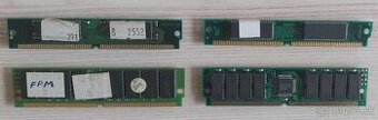 Retro FPM pamäte ram pre 386, 486 pc