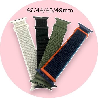 Opasky/Remienky na Apple Watch 42,44,45,49mm
