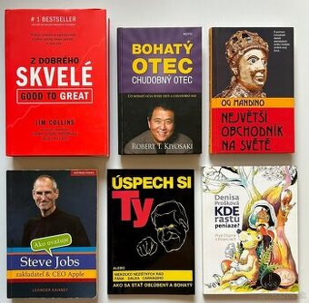 Motivačné knihy - finančný úspech