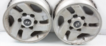 Pre2x alu R16, orig. Hyundai Terracan, 6x139,7