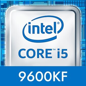 Herné CPU i5-9600KF - 6C/6T, TURBO 4,6GHz - Socket 1151