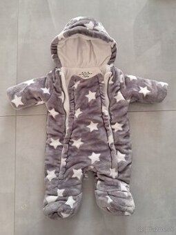 Zimný  overal pre novorodenca