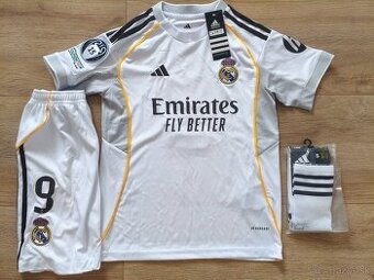 Detský futbalový set Mbappe Real Madrid - NOVÝ 2025/2026