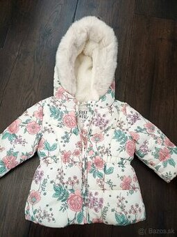 Detská zimná bundička 3-6 mes.