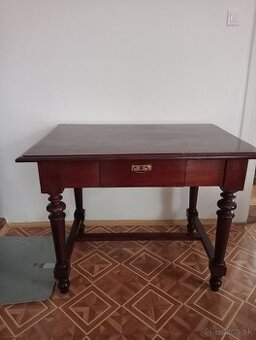 Originál THONET – 4 stoličky + starší stolík – vhodné na cha