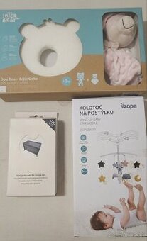 Kolotoč, vankusik pod hlavicku, mosketierka