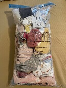 Oblečenie dievčatko 0-3 mesiace (50-62 cm)