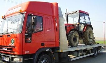 Odťahová služba preprava strojov do 12t