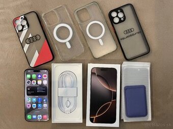 iPhone 16 PRO MAX 256GB, DESERT TITANIUM,( púštna ) V ZÁRUKE - 1