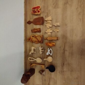 Predám drevené sošky