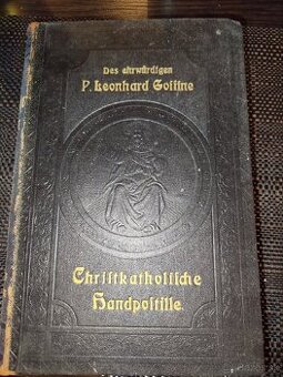 Katolicka kniha P.Leonhard Goffine 1911