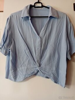 Svetlomodrá blúzka Reserved