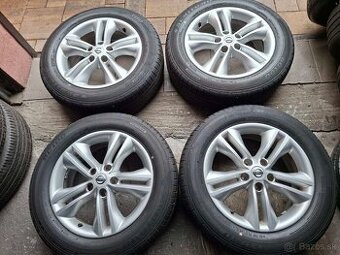 Orig. hliníkové disky Nissan R17, 5x114,3