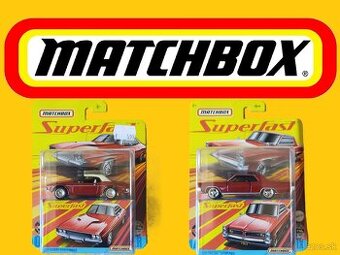 MATCHBOX - Superfast Dodge Challenger + Pontiac Grand Prix