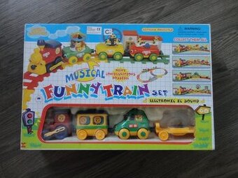 Elektrický VLÁČIK so zvukom - plastový