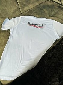 Balenciaga tričko biele posledné L XXL