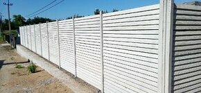 Predaj a montaž betónových plotov.